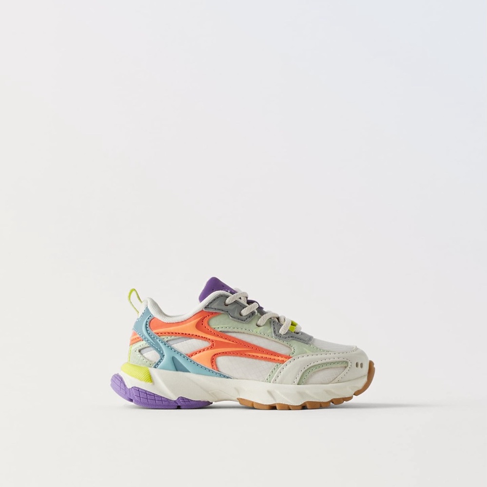 Zara colorful baby sneakers